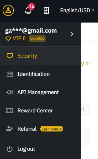 Creating a trading API key on Binance