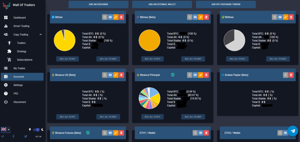 trading social crypto