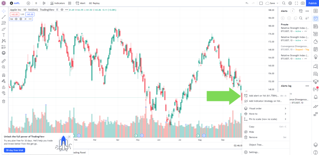 Create a Trading Bot from Volume 