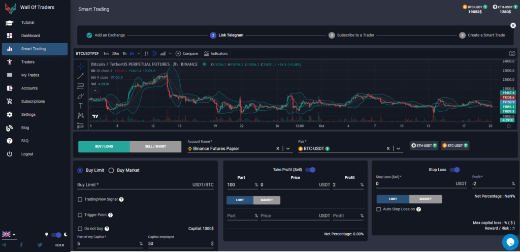 How to create a Trading Bot from an Indicator on Wall Of Traders?