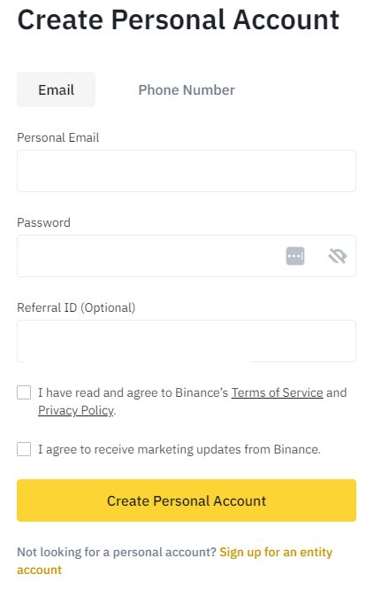 Binance Review - How to create an account?