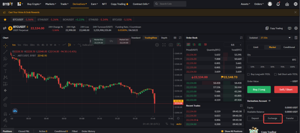 Bybit : Une interface intuitive pour un trading facile